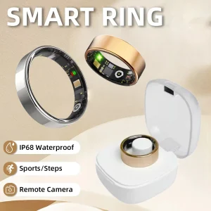 Health Ring Bluetooth Heart Rate & Blood Pressure Monitor